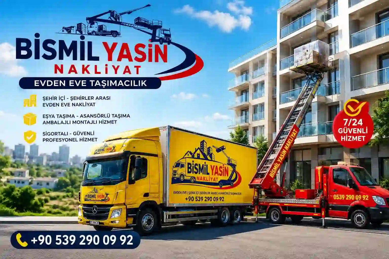 Bismil evden eve nakliyat ve profesyonel eşya taşıma hizmeti
