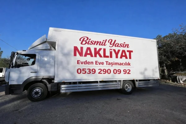 Bismil Nakliyat Orta boy kapalı kasa nakliye aracı