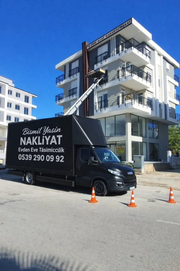 Bismil Nakliyat Panelvan hızlı nakliye aracı